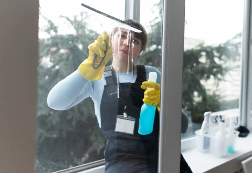 Nettoyage de vitres intérieures et extérieures à Bonvillet